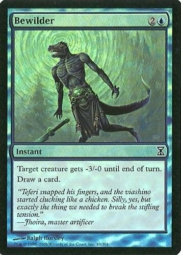 MTG - Time Spiral - Bewilder - 2X - Foil - NM - Image 1 of 1