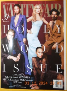 NICOLE KIDMAN vanity fair ZOE SALDANA glen Powell ZENDAYA Sydney Sweeney LISA - Picture 1 of 23