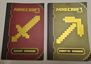 Minecraft Lot of Two Books  Essential Handbook Combat Handbook Scholastic  - Bild 1 von 13