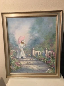 ANGEBOT War 500 $ Pastell Ölgemälde von Lonna - Grab Before I Move - Bild 1 von 5