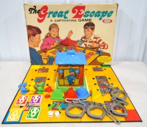 Vintage The Great Escape Board Game By Ideal 1967 2523-9 Read Description - Picture 1 of 10