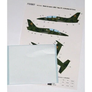 FOXBOT FM 72-015 Scale 1:72 Masks pixel camouflage for L-39M1 “Blue 79” - Picture 1 of 24
