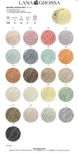 Lana Grossa Natural Alpaca Pelo, 3-10 % Menganrabatt, freie Farbwahl - Bild 1 von 14
