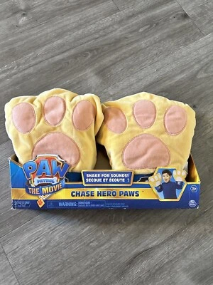 PAW Patrol: The Movie Chase Hero Plush Paws with 10 Sounds and Phrases  NWT - Image 1 of 3