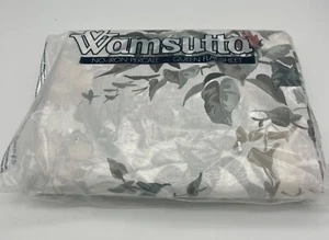 Wamsutta No Iron Percale Queen Flat Sheet Tara III 180 Thread Count Cotton Blend - Picture 1 of 4