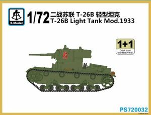 S-Model SM-PS720032 1/72 T-26B Light Tank Mod.1933