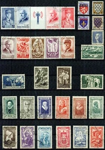 FRANCE- 1943  – COMPLETE YEAR  USED -VF° - Picture 1 of 1
