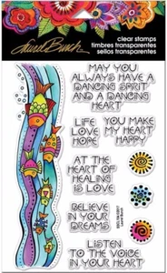 Stampendous Laurel Burch timbri a clip - desideri di pesce - Foto 1 di 1