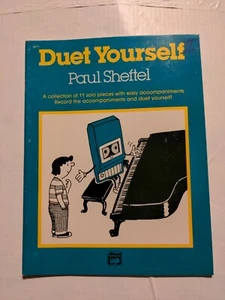 Libro de partituras a dúo Yourself de Paul Sheftel 11 piezas solistas piano Alfred - Imagen 1 de 4