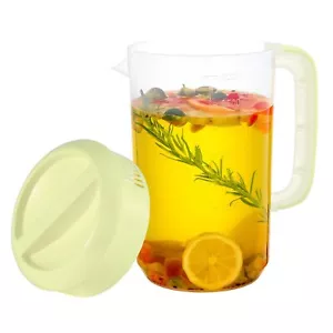 Aqua Fridge Door Water Jug with Handle BPA Free Plastic Pitcher - Picture 1 of 7