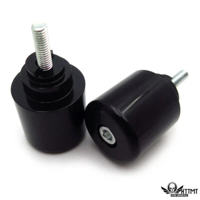 Black Handlebar Bar Ends For Honda CBR954RR 02-03 CBR600RR 03-13 RC51 2000-2006 - Image 1 of 4