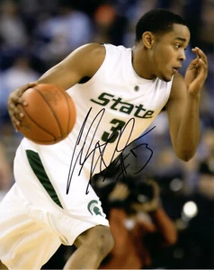 CHRIS ALLEN SIGNED 8X10 AUTOGRAPHED PHOTO MICHIGAN STATE SPARTAN BASKETBALL AUTO - Picture 1 of 1