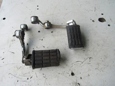 Yamaha Virago XV920 XV 920 1982 estriberas de conductor Foto 1 de 4