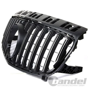 REJILLA RADIADOR NEGRO CROMO adecuado para MB CLASE A W176 PANAMERICANA LOOK -09.15 - Imagen 1 de 12