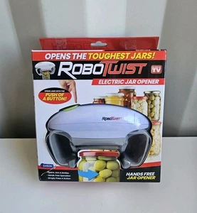 Robo Twist Electric Jar Opener with One Touch Electric Handsfree Easy Jar Opener - Picture 1 of 2