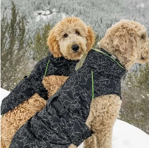Canada Pooch THE EXPEDITION 2.0 Dog THERMAL Water-Resistant COAT  Black - SZ: 14 - Picture 1 of 9