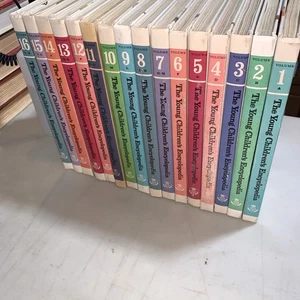 The Young Childrens Encyclopedia 16 Volume Complete Set Britannica Homeschool Ed - Imagen 1 de 5