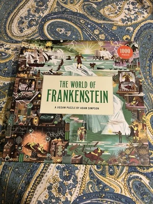 The World Of Frankenstein 1000 Piece Jigsaw Puzzle By Adam Simpson [Complete] - Image 1 of 4