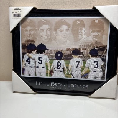 Nueva imagen 8x10 de los Yankees de Nueva York Little Bronx Legends de Harrison Woods Foto 1 de 2
