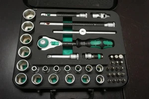 Wera - 5003594001 8100 SB 2 Zyklop 3/8" metrisch Knarrensatz (43 Stück) - Bild 1 von 5