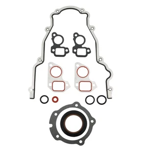 New Timing Chain Cover Water Pump Gaskets & Main Seal For GM LS1 4.8L 5.3L 5.7L - Picture 1 of 10