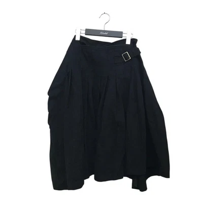 tricot COMME des GARCONS jacquard falda envolvente TR-S005 negro talla: S 【051025】(Tric Foto 1 de 4