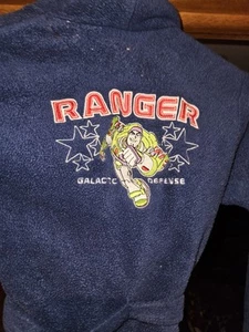 Buzz Lightyear Blue Bathrobe Size S - Picture 1 of 4