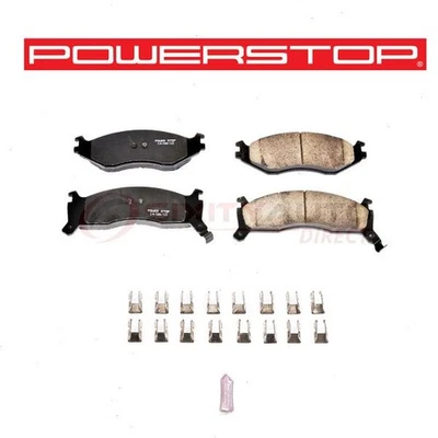 PowerStop Front Disc Brake Pad & Hardware Kit for 1991-1995 Chrysler LeBaron sf - Imagem 1 de 4