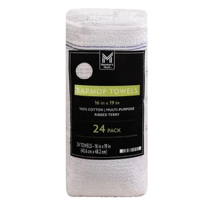 Member's Mark Cotton Bar Mop Towels, 16" x 19", 24 ct. FREE SHIPPING - Picture 1 of 5