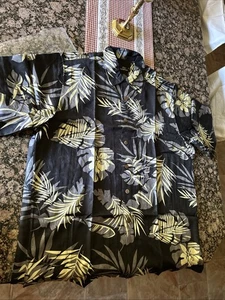 Camicia uomo Jim Thompson extra large tropicale hawaiana con bottoni nuova - Foto 1 di 5
