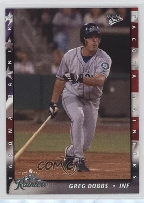 2004 MultiAd Sports Tacoma Rainiers Greg Dobbs #9 Rookie RC - Image 1 of 2