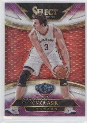 2014-15 Panini Select Courtside Purple & White Prizm Omer Asik #280 - Image 1 of 2
