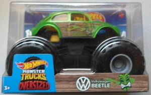Hot Wheels Monster Trucks Oversized VW Volkswagen Käfer Beetle grün Neu/OVP HW - Bild 1 von 5