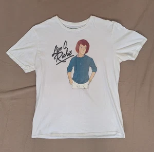 For All Nerds Parodie weiß Grafik T-Shirt Lionel Ritchie - L - Bild 1 von 6