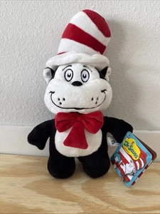 Dr Seuss Gato en el Sombrero Peluche Aurora Peluche 12" Pulgadas Nuevo - Imagen 1 de 7
