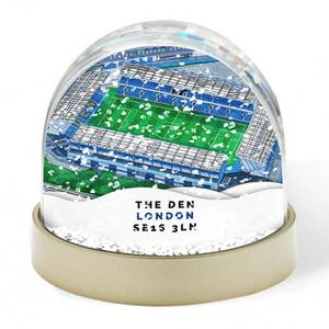Millwall Around The Grounds The Den Stadium Water Colour Snow Globe - Picture 1 of 1