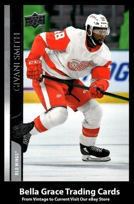 2020-21 Upper Deck Givani Smith #548 Detroit Red Wings NHL Hockey  - Image 1 of 2