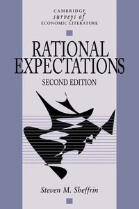 Rational Expectations (Cambridge Surveys of Economic Literature) by Sheffrin - Picture 1 of 1