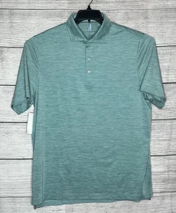 Johnnie-O Featherweight Men's Polo - Green Grass Size LT - Picture 1 of 5