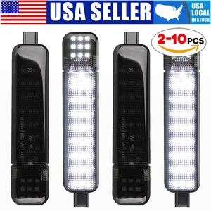 Interior Door Panel Light LED Courtesy Lamps For Hummer H2 GMC Chevy Accessories - Foto 1 di 13