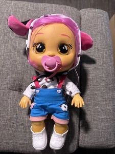 Cry Babies Dressy Dotty 12 Zoll Babypuppe - Bild 1 von 9