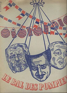 Le BAL des POMPIERS- 1949 - A.BERTHOMIEU - FRANCE- C.DAUPHIN - Picture 1 of 1