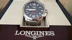 Longines Conquest GMT Automatik 41mm, schwares Zifferblatt - Bild 1 von 7