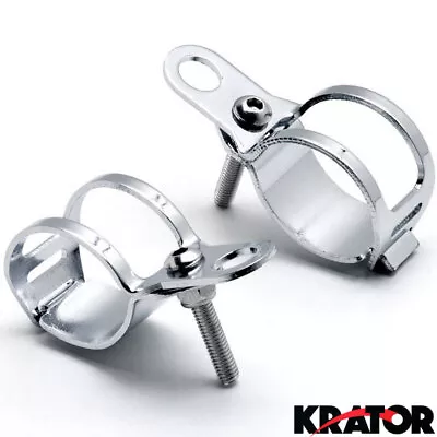 30-37mm Turn Signal Fork Mount For Harley Davidson Dyna Super Glide Sport - Image 1 of 4