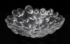 ROYAL COPENHAGEN DENMARK CRYSTAL MUSLING BOWL PER LUTKEN SCANDINAVIAN GLASS - Picture 1 of 12