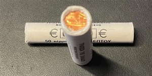 Rotolo Monete - Moneta 50 x 2 Centesimi Grecia 2004 - "Corvetta d'epoca d. Unabh - Foto 1 di 1