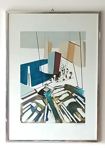 Lino Piccoli (1926 Montagnana Padova - 2010 Alberobello) litografia 50x70 cm - Imagen 1 de 7
