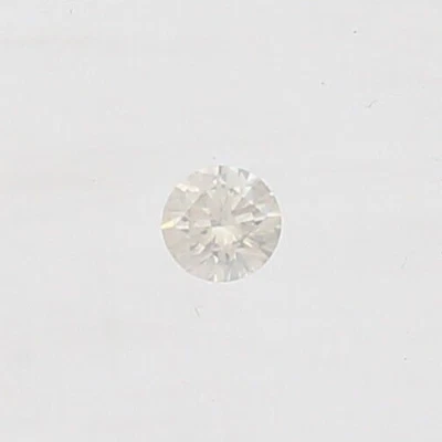 0.11Carat H Color VVS1 Round Brilliant Natural Loose White Diamond Video 2.5mm - Image 1 of 4