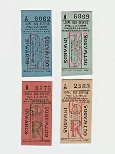 4 Bustickets Dedmere Garage Marlow an der Themse - Bild 1 von 2
