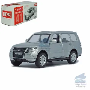 1:43 Mitsubishi Pajero Model Car Diecast Toy Vehicle Collection Kids Gift Silver - Picture 1 of 12